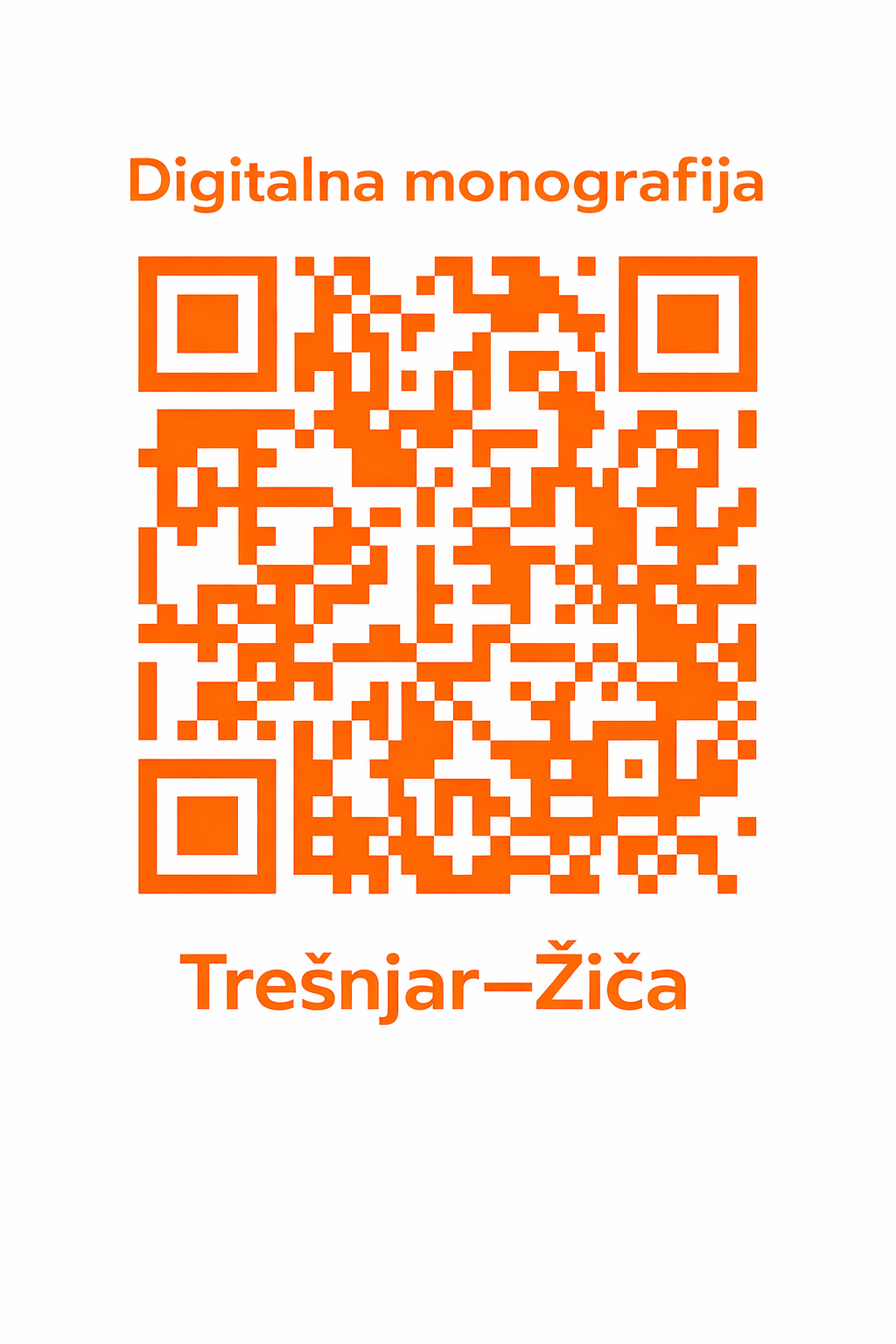 Digitalni vodič Trešnjar - Žiča QR kod